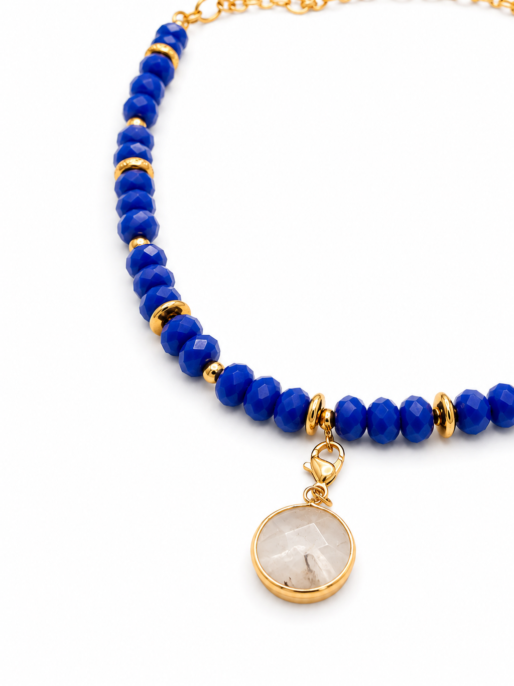 Collier Riviera bleu