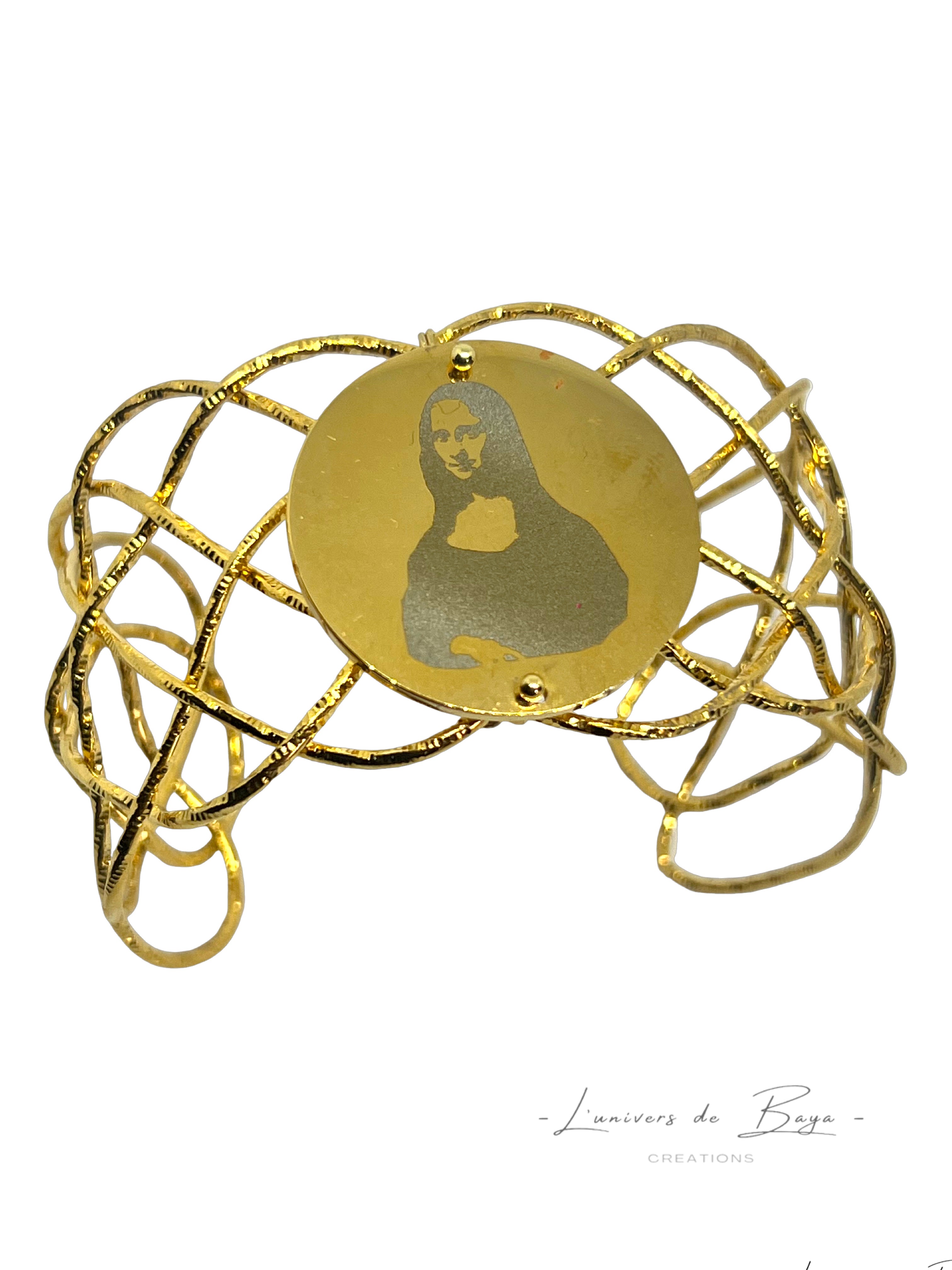 Bracelet manchette personnalisé