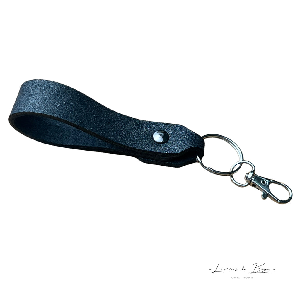 Porte clés en cuir