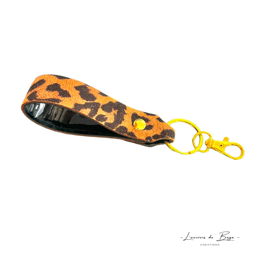 Porte clés en cuir