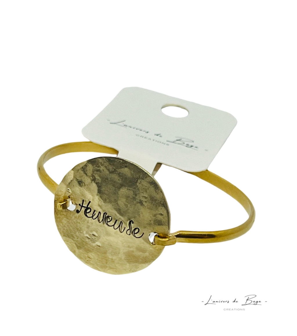 Bracelet Jonc doré