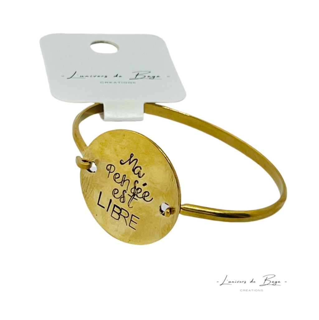 Bracelet Jonc doré