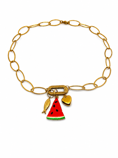 Collier Pastèque