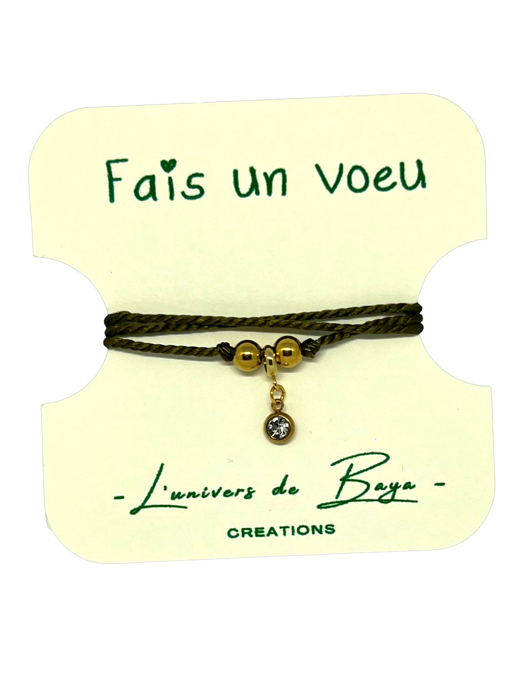 Bracelet vœu