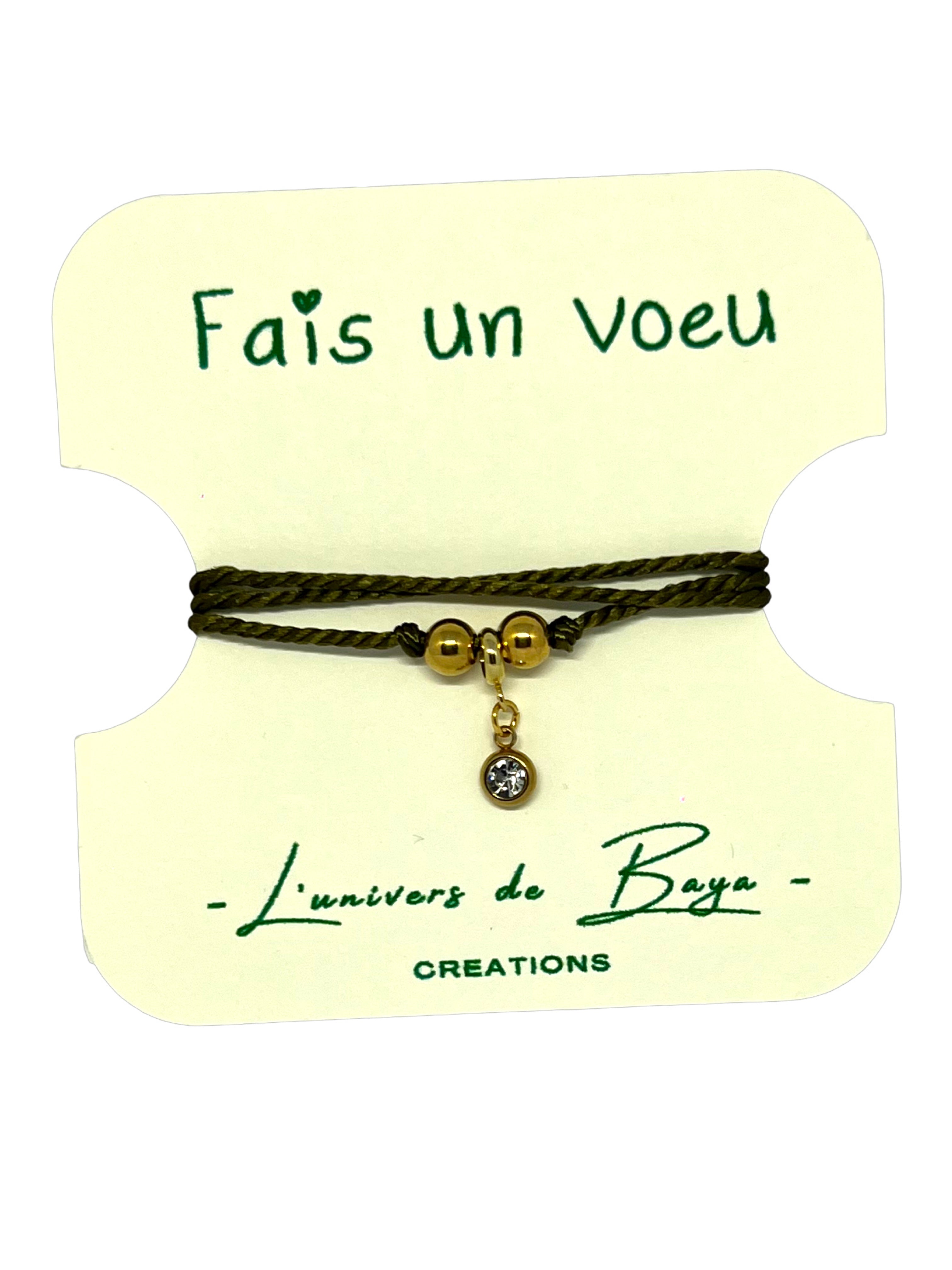 Bracelet vœu