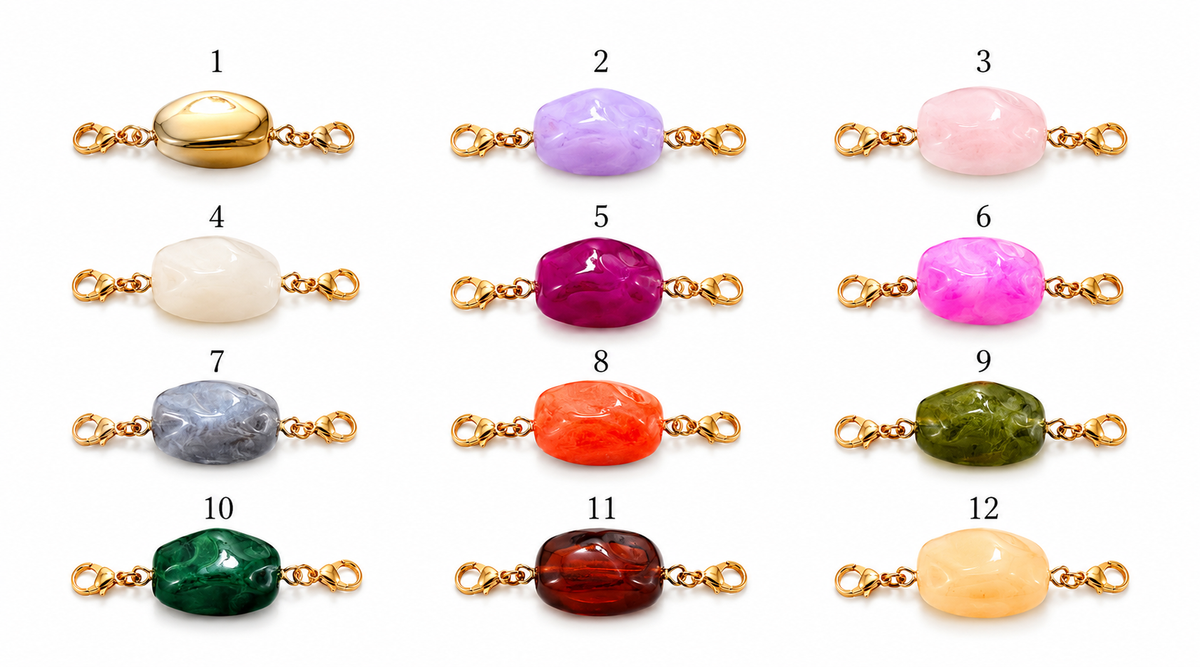 Pendentif pour collier à perle interchangeable
