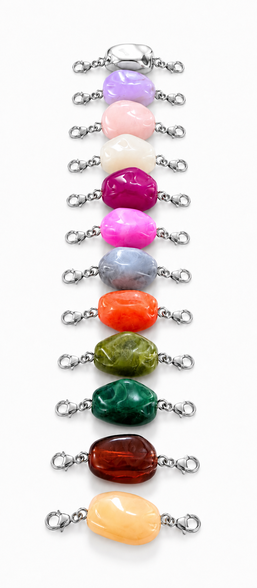 Pendentif pour collier à perle interchangeable