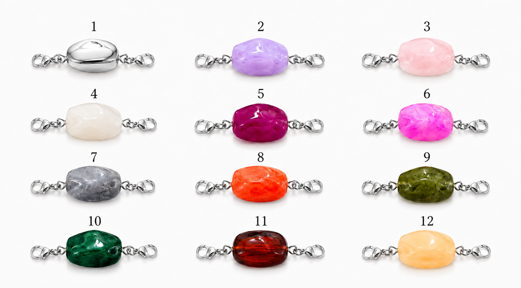 Pendentif pour collier à perle interchangeable